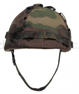 Army shop Helmy - Plastov helma s potahem Woodland